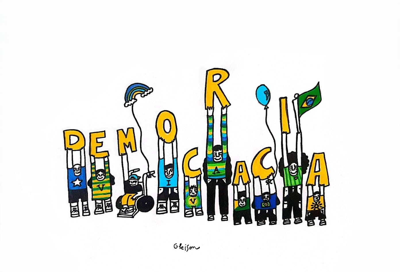 Quer que eu desenhe? – 04 – Por Gleison