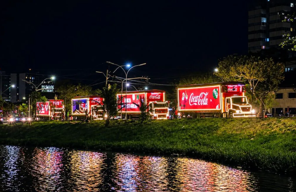 Três cidade do RN vão receber a Caravana de Natal Coca-Cola 2026; Confira