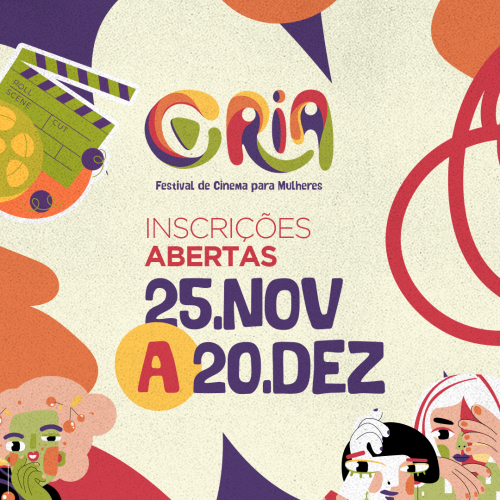 Inscrições abertas para o CRIA Festival de Cinema para Mulheres