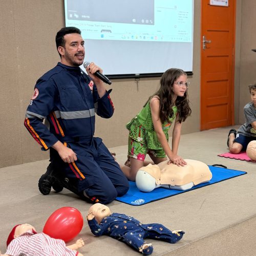 SAMU 192 Natal abre as portas para uma manhã de alegria, aprendizado e integração com as crianças