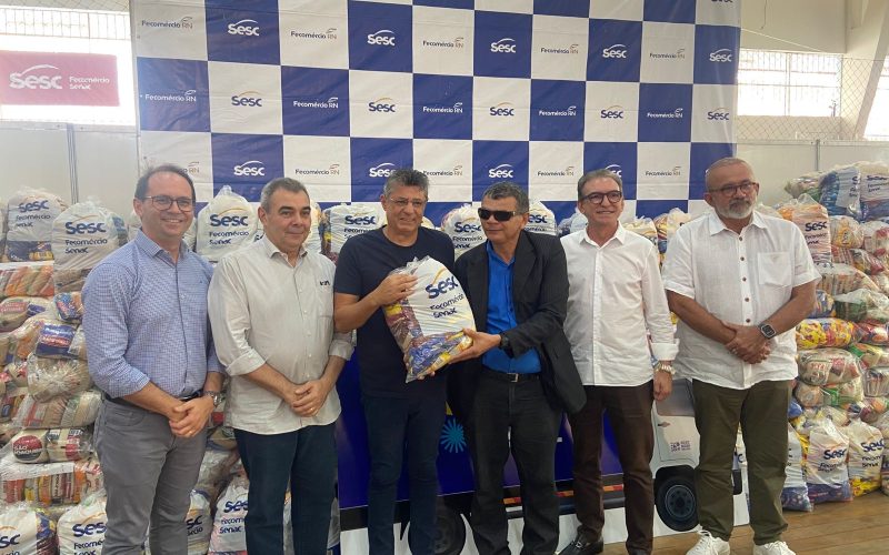 Carnatal lidera maior doação do ano do Sesc Mesa Brasil e beneficia quase 6 mil famílias no RN