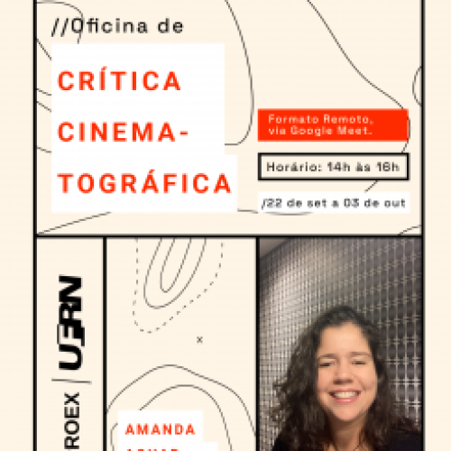 UFRN abre inscrições para Oficina de Crítica Cinematográfica