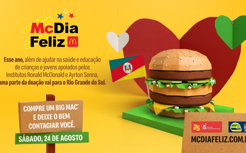 É neste sábado! Tudo o que você precisa saber para participar do McDia Feliz 2024
