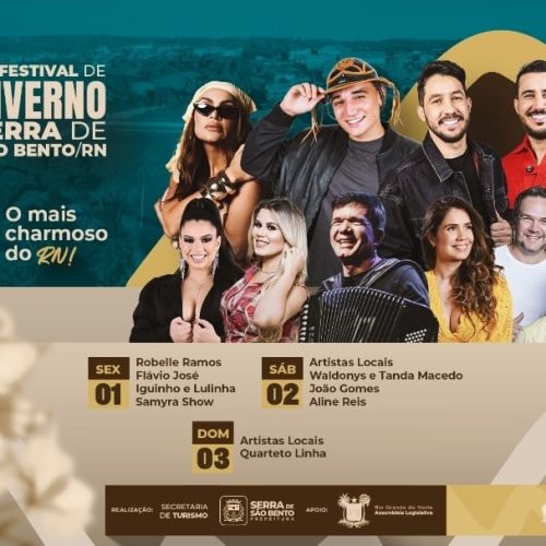 Serra de São Bento anuncia 14ª edição do Festival de Inverno e inicia vendas de camarotes
