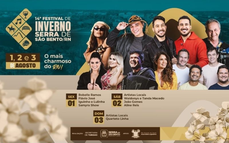 Serra de São Bento anuncia 14ª edição do Festival de Inverno e inicia vendas de camarotes