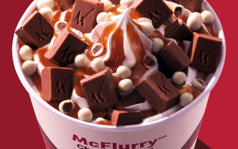 McDonald’s lança McFlurry Choco&Cream Kopenhagen com calda de caramelo no Méqui