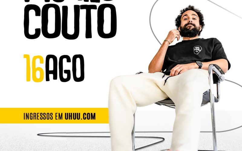 Murilo Couto estreia novo show de Stand Up; Natal recebe o espetaculo no dia 16 de agosto
