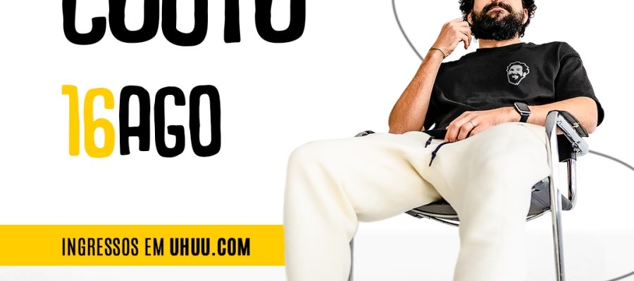 Murilo Couto estreia novo show de Stand Up; Natal recebe o espetaculo no dia 16 de agosto