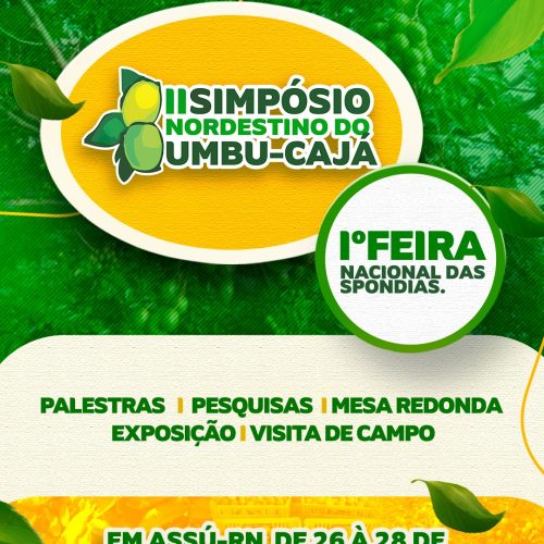 Assú vai sediar 2º Simpósio Nordestino do Umbu-Cajá em novembro