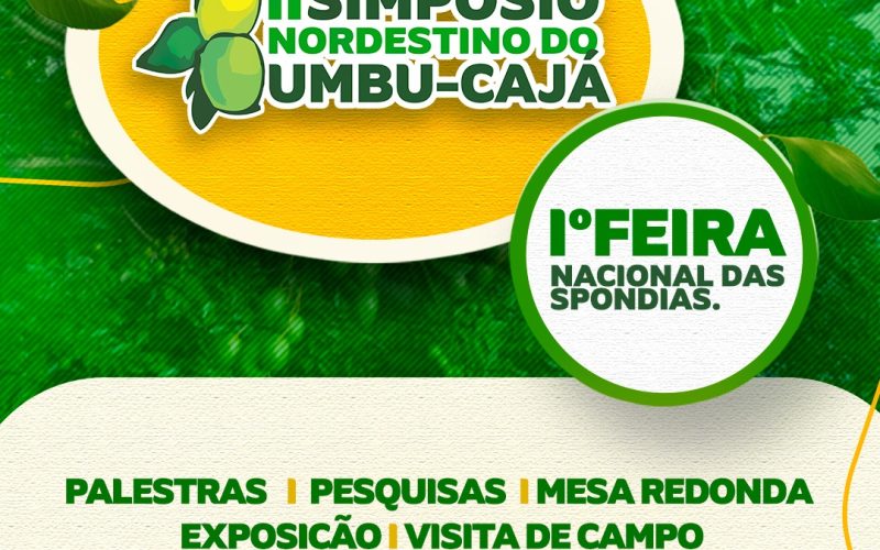 Assú vai sediar 2º Simpósio Nordestino do Umbu-Cajá em novembro