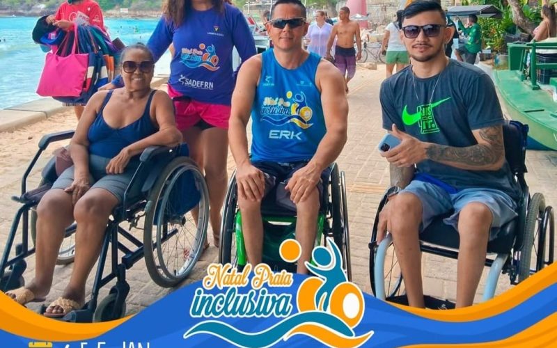 Sadef retoma projeto Natal Praia Inclusiva neste final de semana