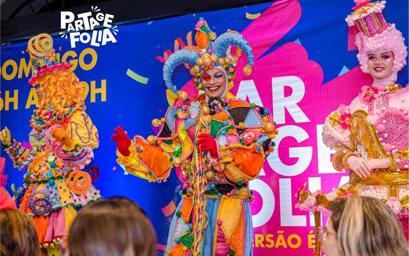 Prévia de Carnaval gratuita movimenta o Partage Norte Shopping