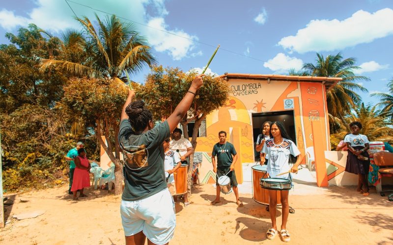 Projeto Quilombarte movimenta comunidade de Capoeiras, em Macaíba