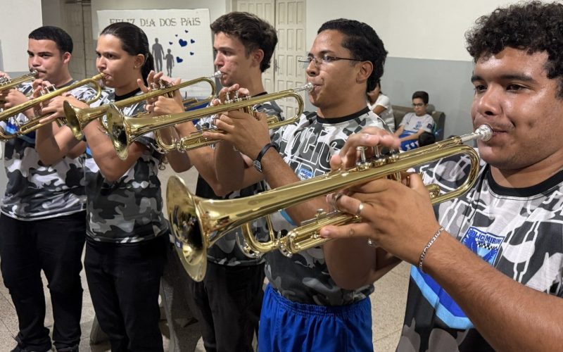 Projeto que atende 50 jovens em Currais Novos renova Banda Marcial para o 7 de setembro