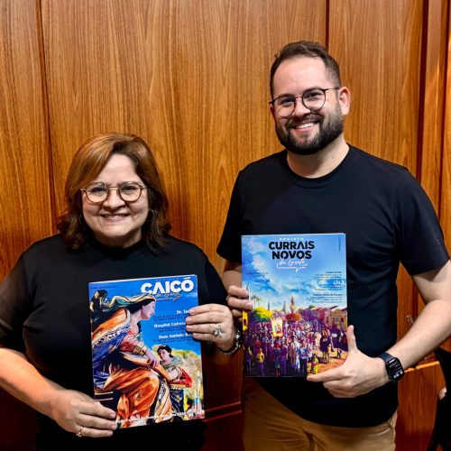 Suerda Medeiros e Ismael Medeiros lançam quarta edição das revistas Caicó e Currais Novos da Gente