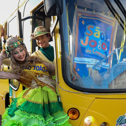 Ônibus do Forró traz animação e música para comércio de rua em Natal a partir de hoje (8)