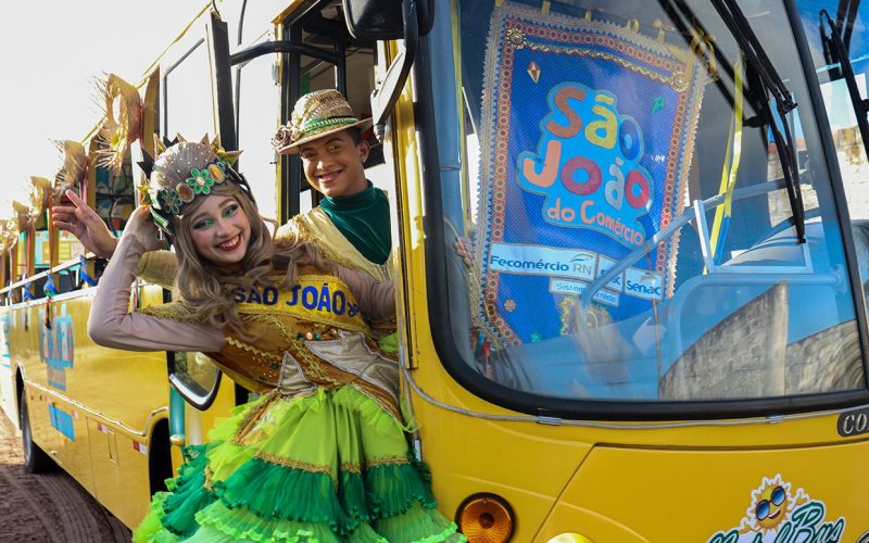 Ônibus do Forró traz animação e música para comércio de rua em Natal a partir de hoje (8)