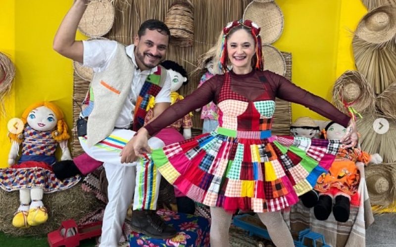 Festejos juninos ganham espaço nos shoppings e reforçam tradição nordestina