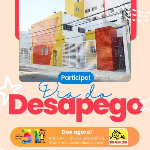 Dia do Desapego: Nesta sexta-feira, ajude a transformar vidas na Casa Durval Paiva