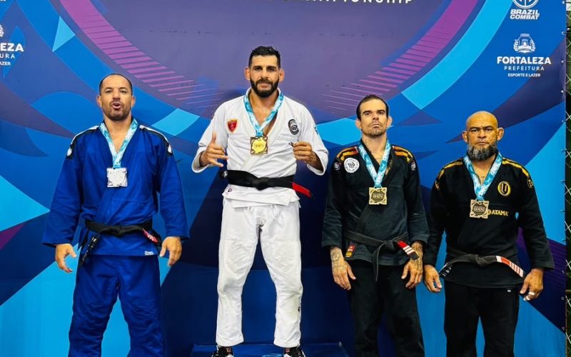 Natalense conquista medalha de ouro no Fortaleza Winter Internacional Open de Jiu-Jítsu