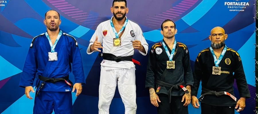 Natalense conquista medalha de ouro no Fortaleza Winter Internacional Open de Jiu-Jítsu