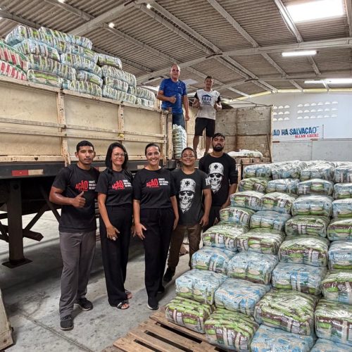 Carreta da Ação da Cidadania Nacional chega ao RN com 30 toneladas de alimentos