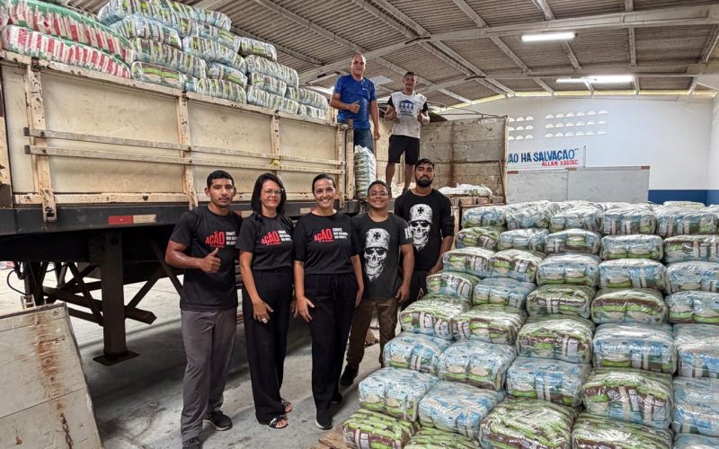 Carreta da Ação da Cidadania Nacional chega ao RN com 30 toneladas de alimentos