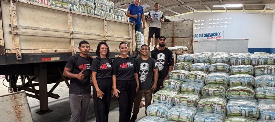 Carreta da Ação da Cidadania Nacional chega ao RN com 30 toneladas de alimentos