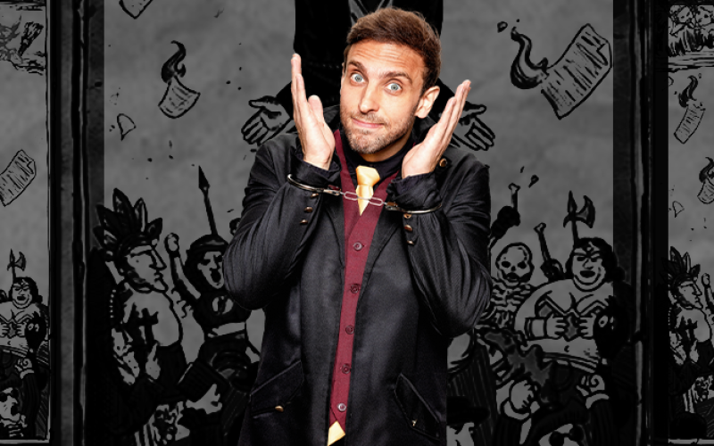 Humorista Léo Lins se apresenta no Teatro Riachuelo no próximo dia 23 de fevereiro