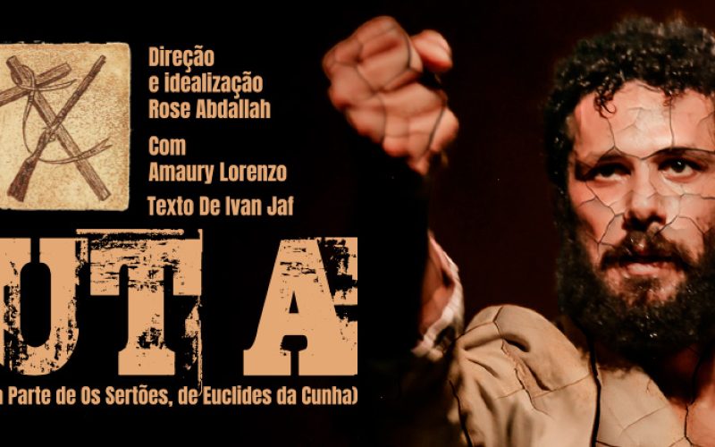 Ator Amaury Lorenzo apresenta o espetáculo “A Luta” neste sábado (12) em Natal