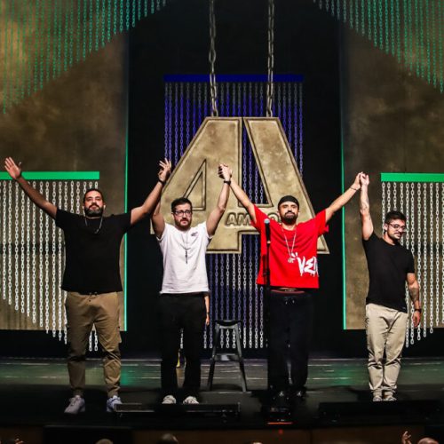 “4 Amigos” volta a Natal com show lotado de piadas e improviso