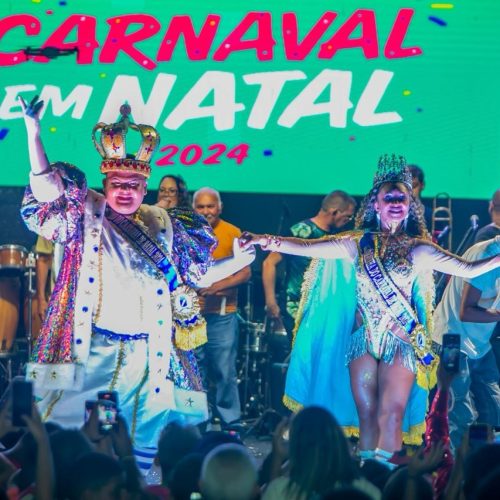 Quem é o rei a rainha do carnaval de Natal 2024? Eu te mostro!