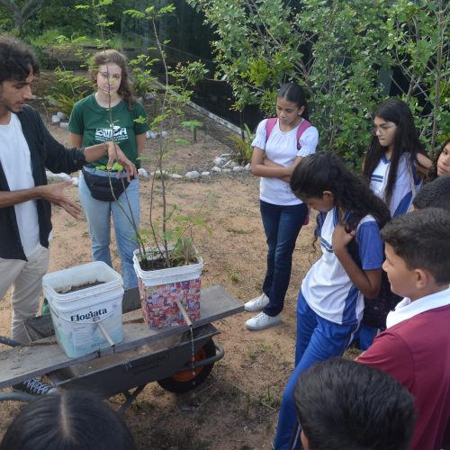 Alunos da rede municipal de Natal participam do “Pelotão da Cidadania” no Parque da Cidade