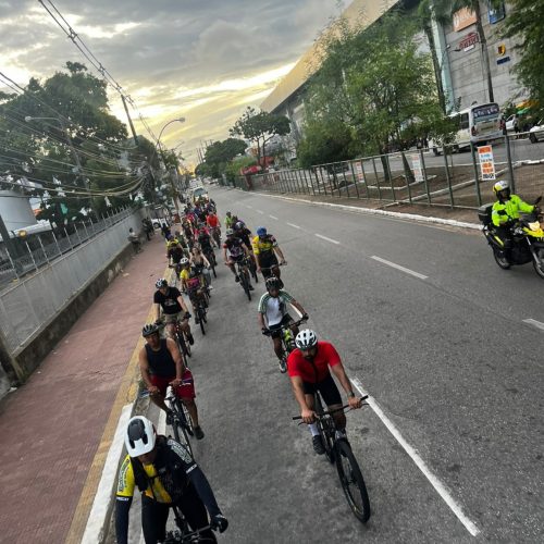 CicloNatal reune ciclistas em edição alusiva aos 55 anos do Bairro Nordeste