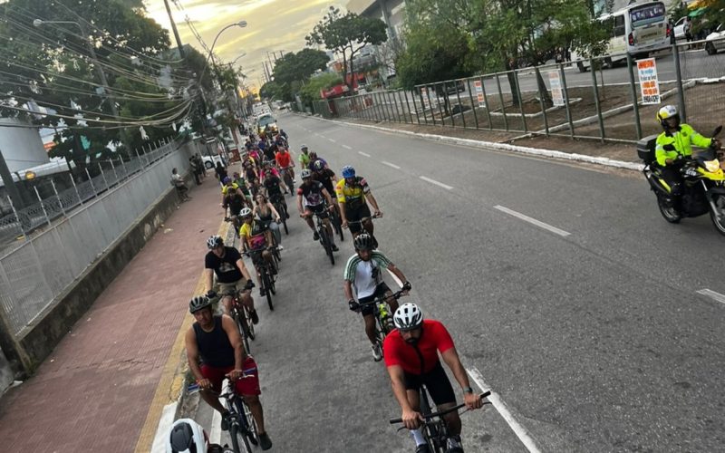 CicloNatal reune ciclistas em edição alusiva aos 55 anos do Bairro Nordeste