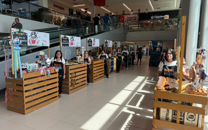 Feira de Artesanato no home center Ferreira Costa é promovida pela Semtas até o dia 27