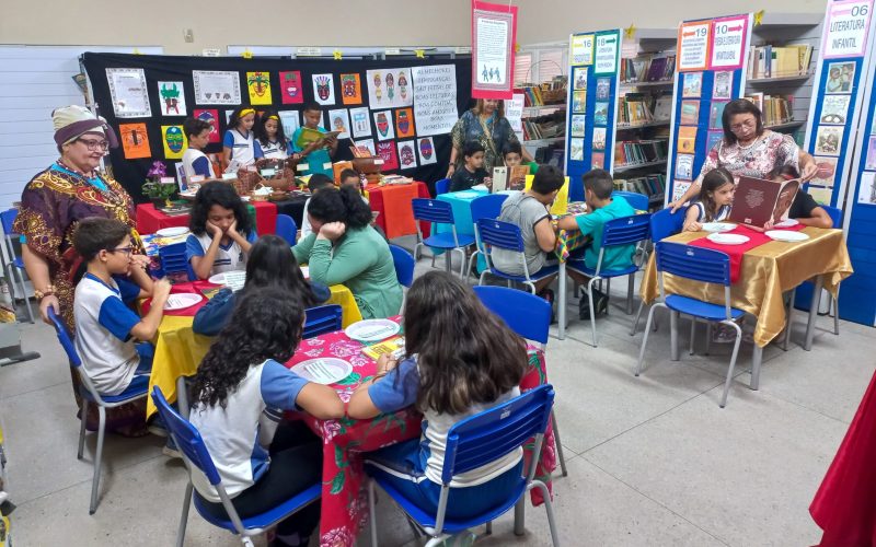 Projeto “Restaurante da Tia Nastácia” desperta a paixão pela leitura com jovens de Natal