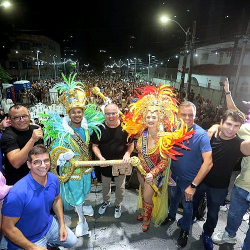 Carnaval de Natal 2025 é aberto oficialmente no Largo do Atheneu