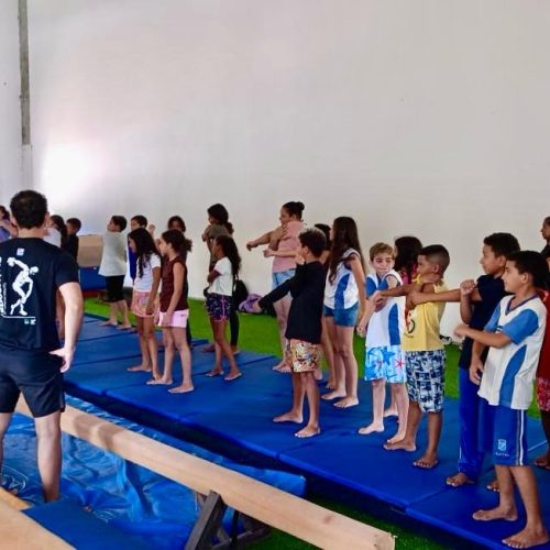Escola Municipal de Natal participa do Circuito Recreativo Fátima Medeiros