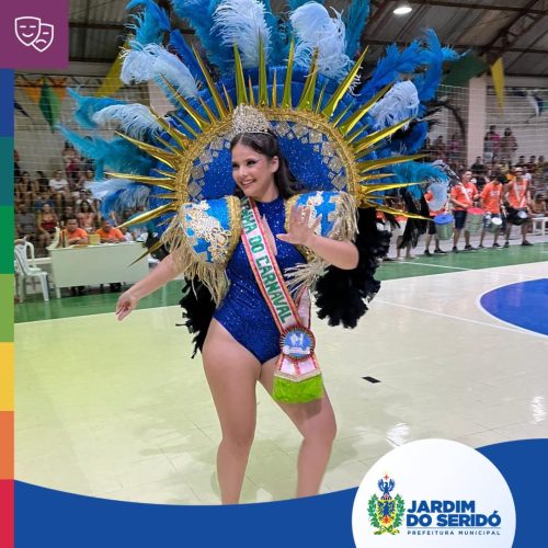 Carnaval de Jardim do Seridó tem uma nova rainha do carnaval! Saiba como foi a escolha