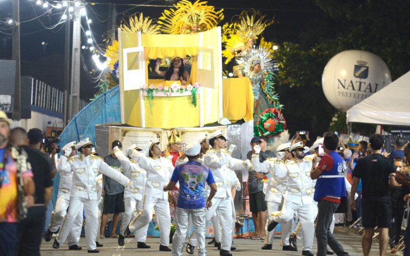 Prefeitura do Natal realiza desfiles das escolas de samba neste fim de semana na Ribeira