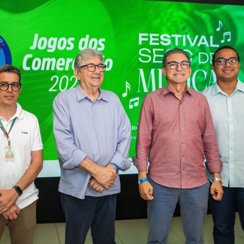 Festival Sesc de Música e Jogos dos Comerciários são lançados em Natal com inscrições abertas