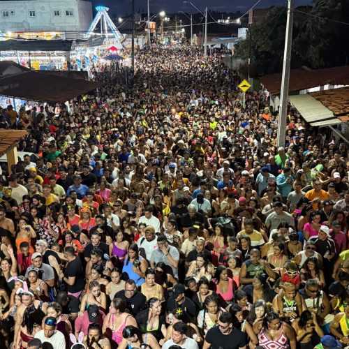 Banda Grafith agita o segundo dia de carnaval de Ceará-Mirim