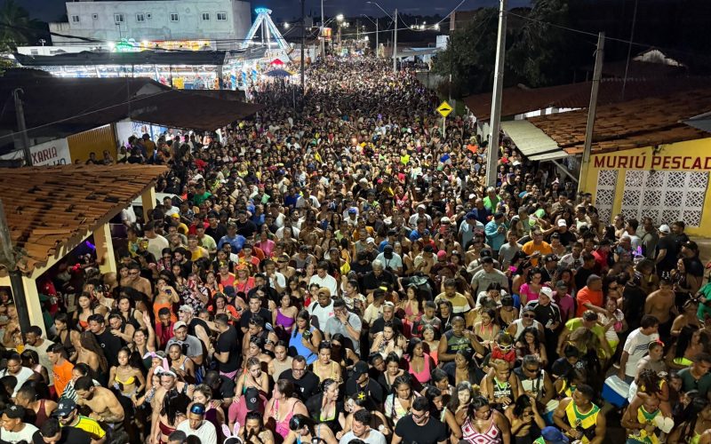 Banda Grafith agita o segundo dia de carnaval de Ceará-Mirim