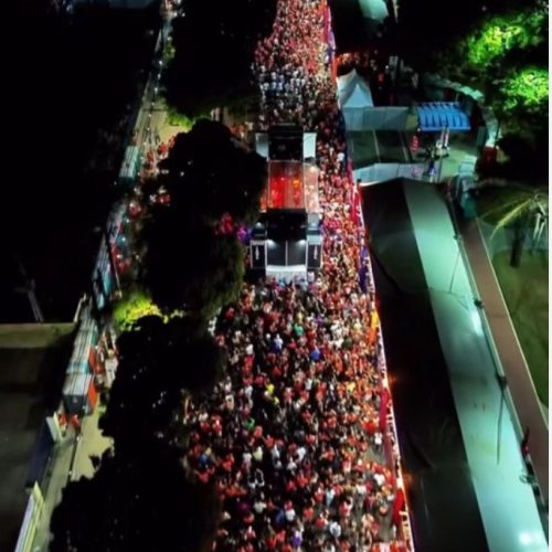 Segunda noite do Axé Natal foi com três voltas do Grafitão e show histórico do Olodum