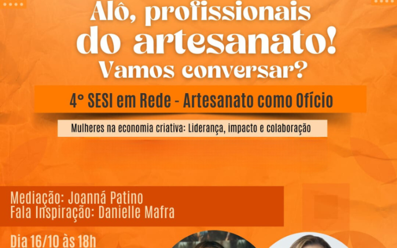Secretária de Cultura de Natal é a convidada do 4º SESI em Rede que acontece quarta-feira (16)