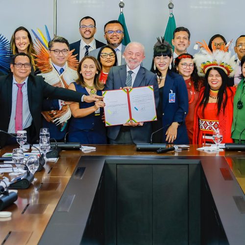 Presidente da República sanciona lei que cria a primeira Universidade Federal Indígena do Brasil