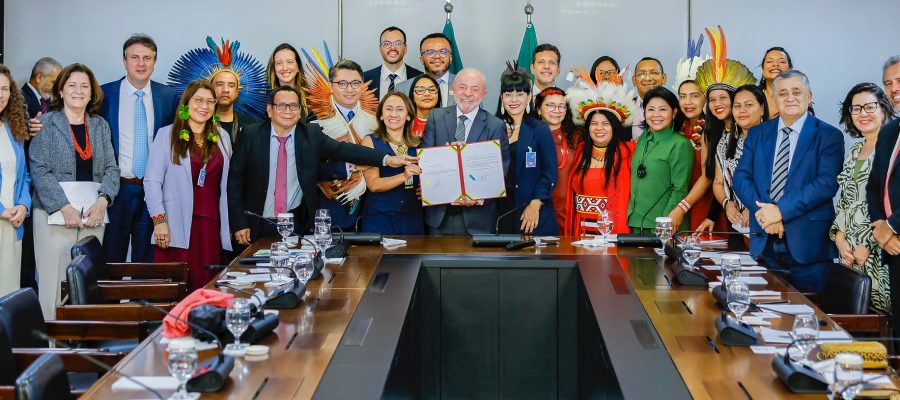 Presidente da República sanciona lei que cria a primeira Universidade Federal Indígena do Brasil