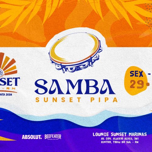 Samba Sunset Pipa vai movimentar a semana santa em Tibau do Sul