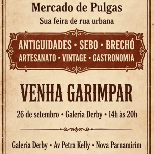 Fina Feira reúne brechó, artesanato, gastronomia, arte e música em iniciativa pela economia circular